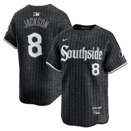 Men's Baseball team Bo Jackson Black City Connect Retired Player Jersey