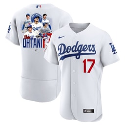Baseball player 17 Baseball team Signed Collage Arts 2023 Home ELITE Men's Jersey - White