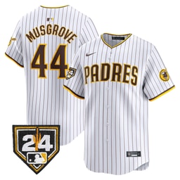 Joe Musgrove 44 Baseball team 2024 Spring Training Men's Jersey - White