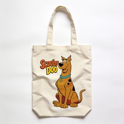Cartoon character Vintage Tote Bag - Official 100% Cotton Canvas