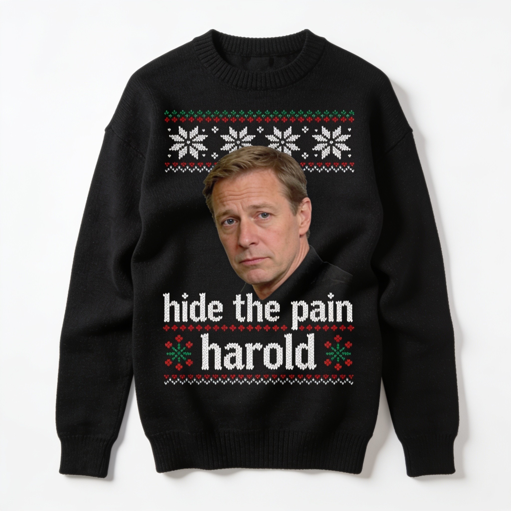 Hide The Pain Harold Ugly Sweater