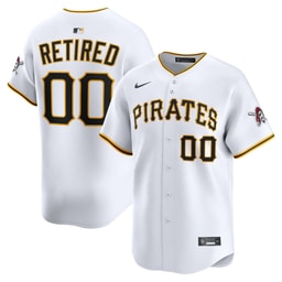 Men's Baseball team White Home Limited Pick-A-Player Retired Roster Jersey