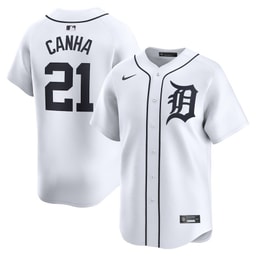 Mark Canha 21 Baseball team Home Limited Player Men's Jersey - White