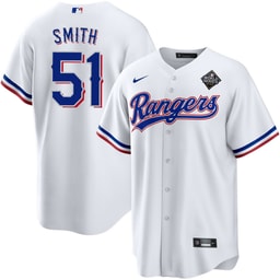 Will Smith 51 Baseball team 2023 World Series Stitched Baseball Jersey - White