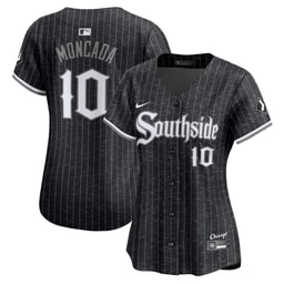 Women's Baseball team Yo?n Moncada Black City Connect Limited Player Jersey