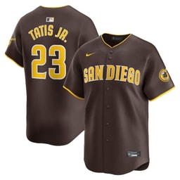 Fernando Tatis Jr. 23 Baseball team Away Limited Player Men's Jersey - Brown