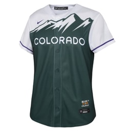Youth Baseball team Kris Bryant Green City Connect Player Jersey