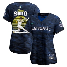 Juan Soto 22 Baseball team Signed Hit 2023 All-Star Game Limited Player Women's Jersey - Royal