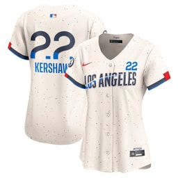 Women's Baseball team Clayton Kershaw 2024 City Connect Limited Player Jersey, Cream