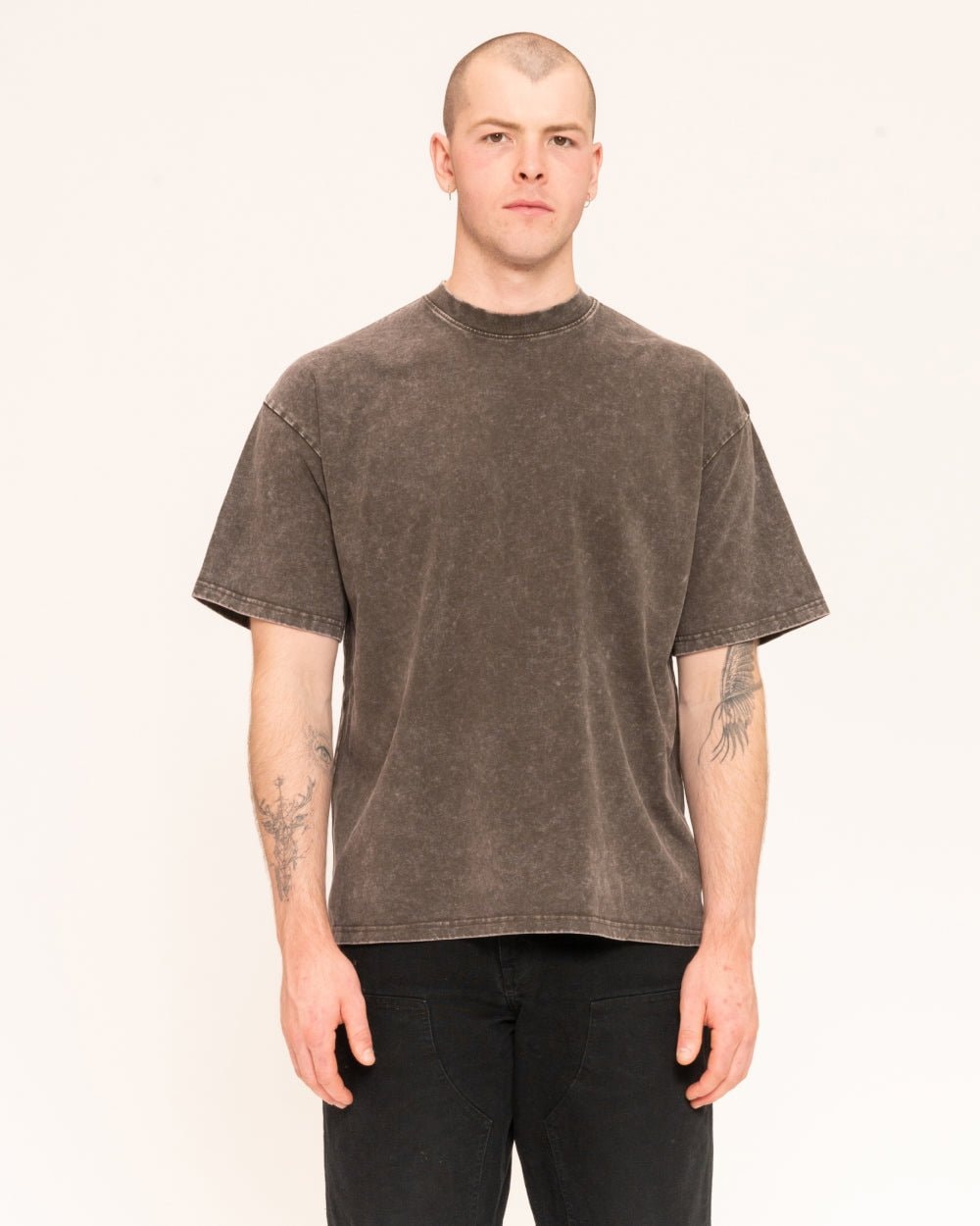 Oversized Unisex Tee - 90s Boxy Fit, Dropped Shoulders, 100% Combed Cotton 275 GSM