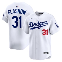 Tyler Glasnow 31 Baseball team Home Limited Player Men's Jersey - White