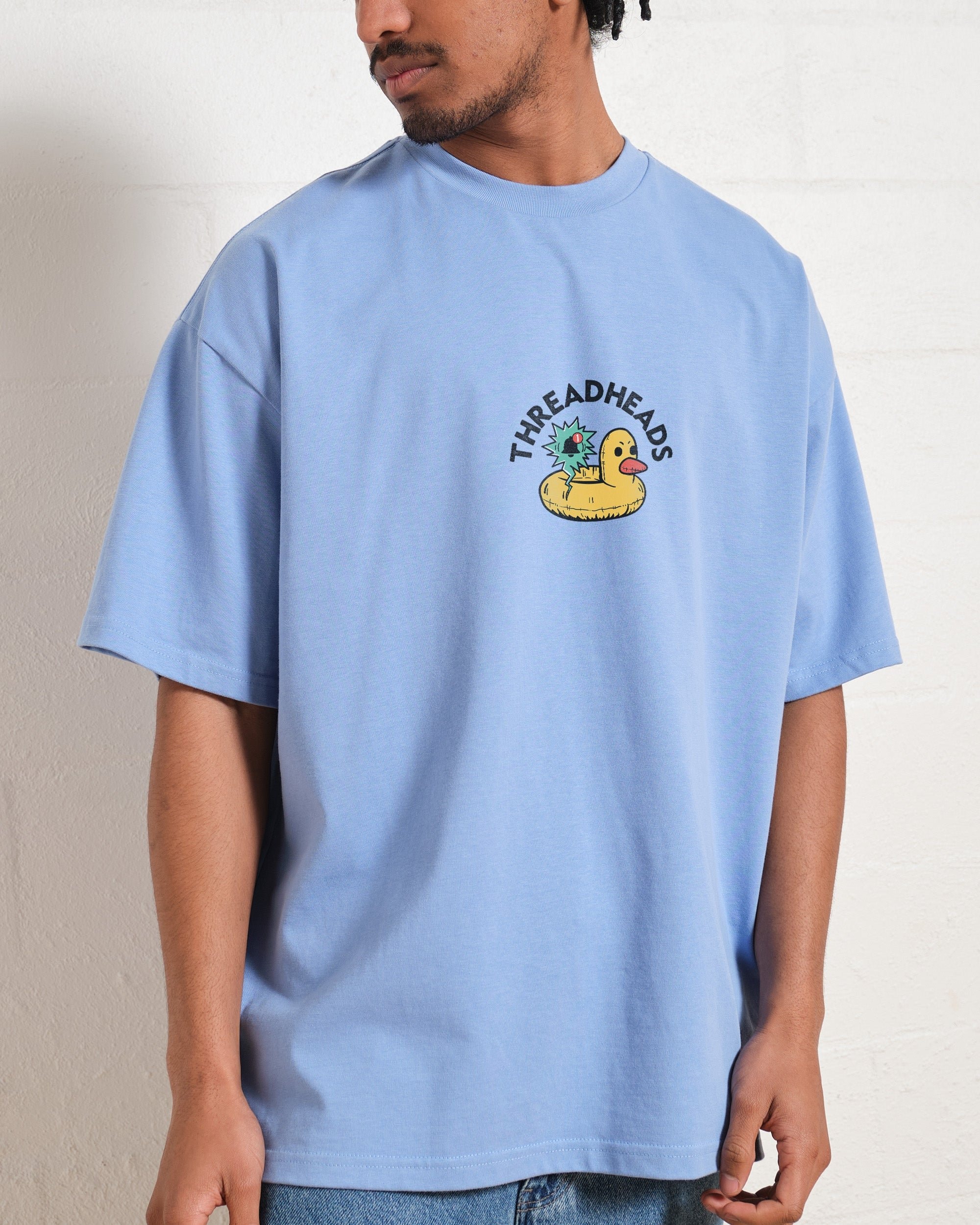 Another Fine Day Oversized Graphic Tee - Unisex 90s Boxy Fit 100% Combed Cotton
