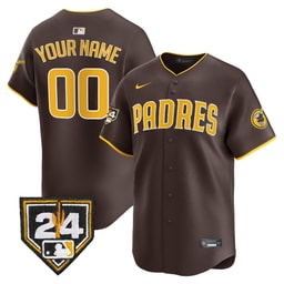 Baseball team 2024 Spring Training Custom Men's Jersey - Brown