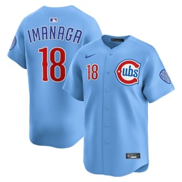 Sh?ta Imanaga 18 Baseball team Limited Alternate 2 Men Jersey - Baby Blue