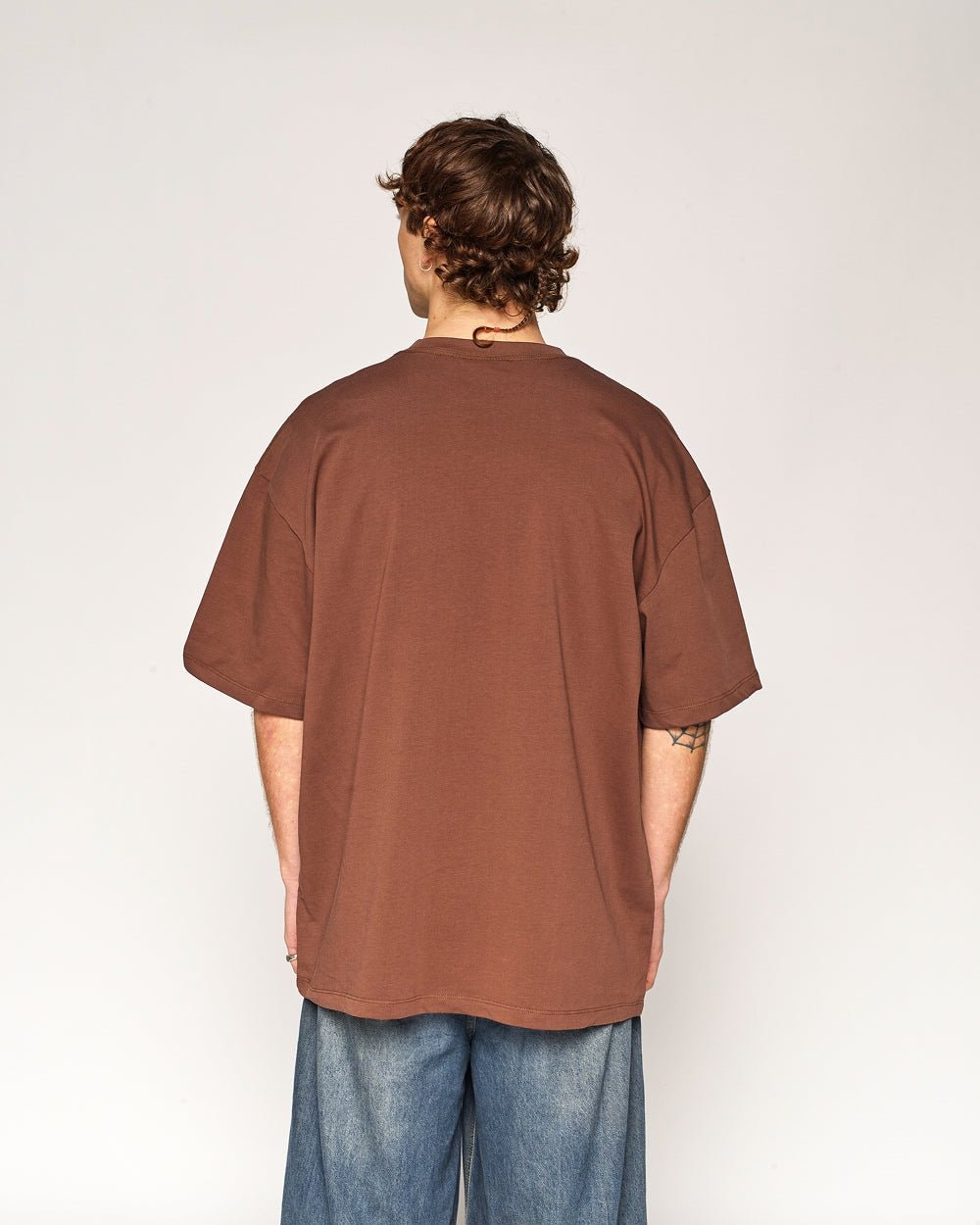 Oversized Unisex Tee - 90s Boxy Fit, Dropped Shoulders, 100% Combed Cotton 275 GSM