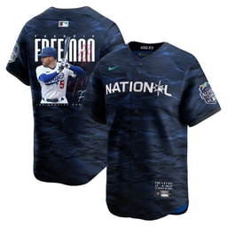 Freddie Freeman 5 Baseball team Signed Logo 2023 All-Star Game Limited Player Men's Jersey - Royal