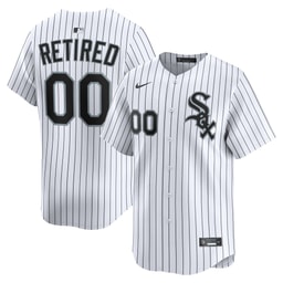 Men's Baseball team White Home Limited Pick-A-Player Retired Roster Jersey