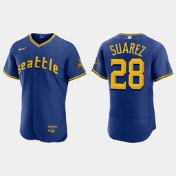Eugenio Suarez 28 Baseball team Royal 2023 City Connect Elite Jersey