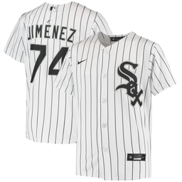 Youth Baseball team Eloy Jimenez White Alternate Player Jersey