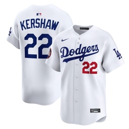 Men's Baseball team Clayton Kershaw 2025 Baseball league World Tour: Tokyo Series Home Limited Player Jersey, White