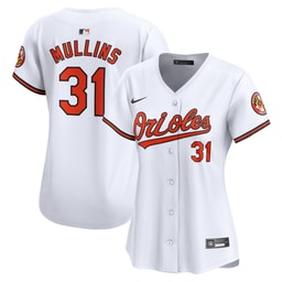 Women's Baseball team Cedric Mullins White Home Limited Player Jersey
