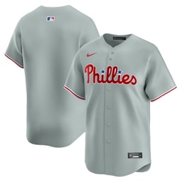 Baseball team Away Limited Men's Jersey - Gray