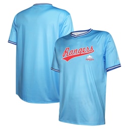 Men's Baseball team Cooperstown Collection Team Jersey, Light Blue Stitches