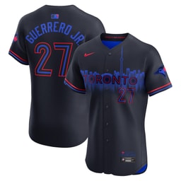Men's Baseball team Vladimir Guerrero Jr. Navy 2024 City Connect Elite Player Jersey