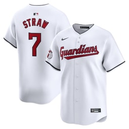 Myles Straw 7 Baseball team Home Limited Player Men's Jersey - White