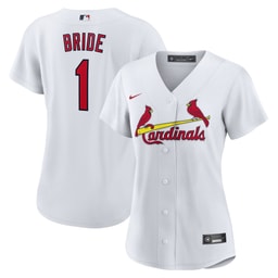 Women's Baseball team #1 Bride Home Jersey, White