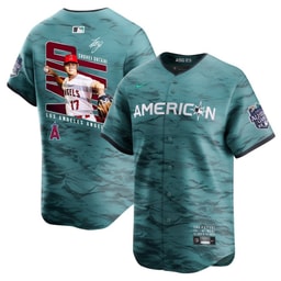 Baseball player 17 Baseball team Signed Logo 2023 All-Star Game Limited Player Men's Jersey - Teal