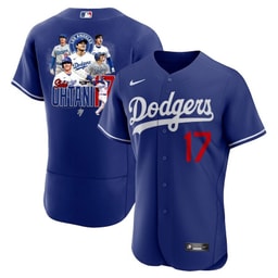 Baseball player 17 Baseball team Signed Collage Arts 2023 Alternate ELITE Men's Jersey - Royal