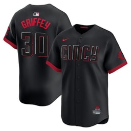 Ken Griffey Jr. 30 Baseball team City Connect Limited Player Men's Jersey - Black