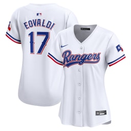 Women's Baseball team Nathan Eovaldi White Home Limited Player Jersey