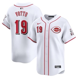 Joey Votto 19 Baseball team Home Limited Player Men's Jersey - White