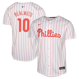 Youth Baseball team J.T. Realmuto White Home Limited Jersey