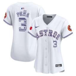 Jeremy Pena 3 Baseball team Mexico Women's Jersey - White