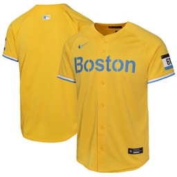 Baseball team City Connect Limited Youth Jersey - Gold