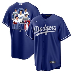 Baseball player 17 Baseball team Signed Collage Arts 2023 Alternate Men's Jersey - Royal
