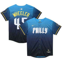 Preschool Baseball team Zack Wheeler 2024 City Connect Limited Player Jersey, Blue