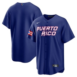 Puerto Rico 2023 World Baseball Classic Baseball Men's Jersey - Royal