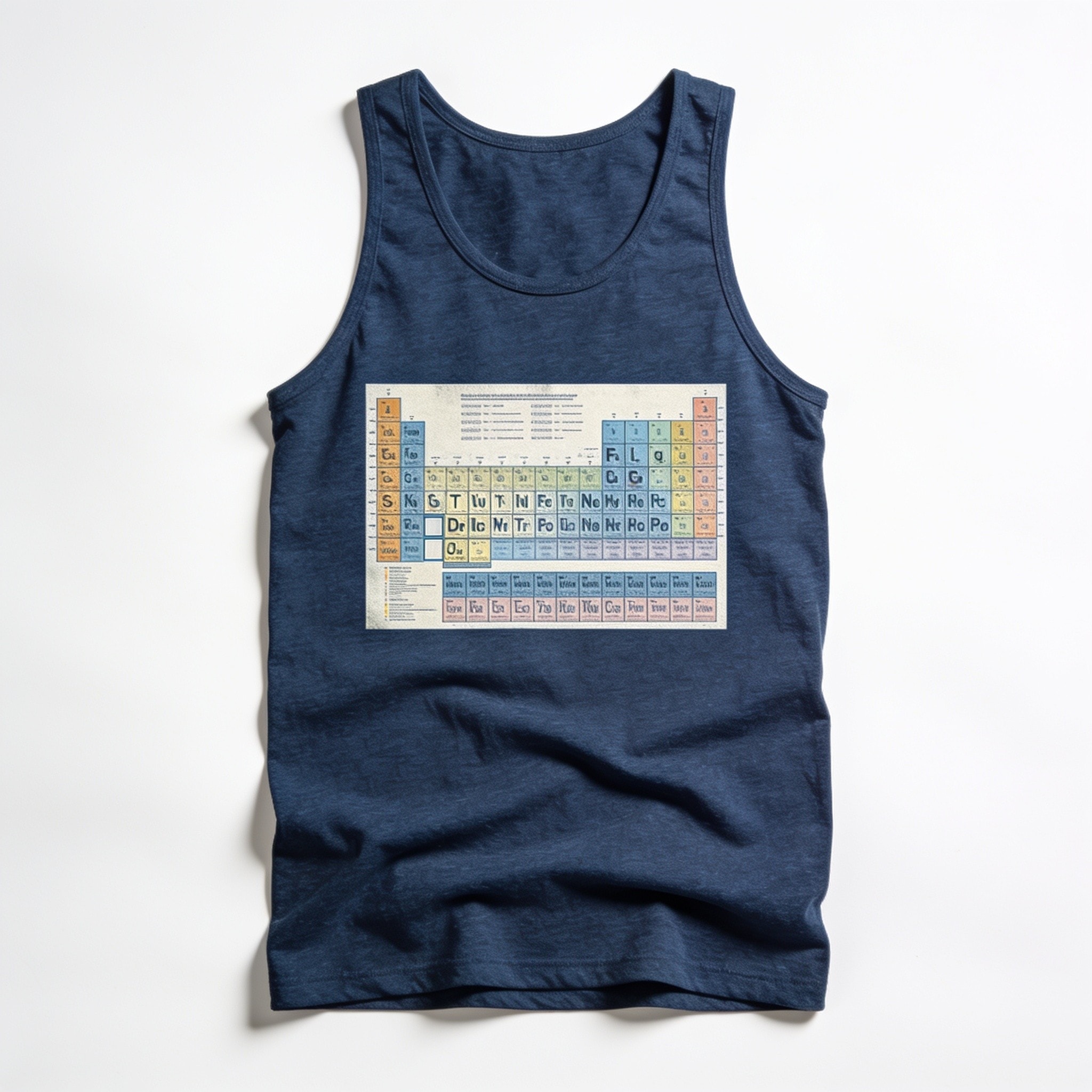 Periodic Table of Elements Men/Unisex Tank Top