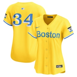 Women's Baseball team David Ortiz Gold City Connect Retired Player Jersey