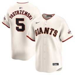 Youth Baseball team Mike Yastrzemski Cream Home Limited Player Jersey