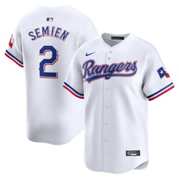 Men's Baseball team Marcus Semien White Home Limited Player Jersey