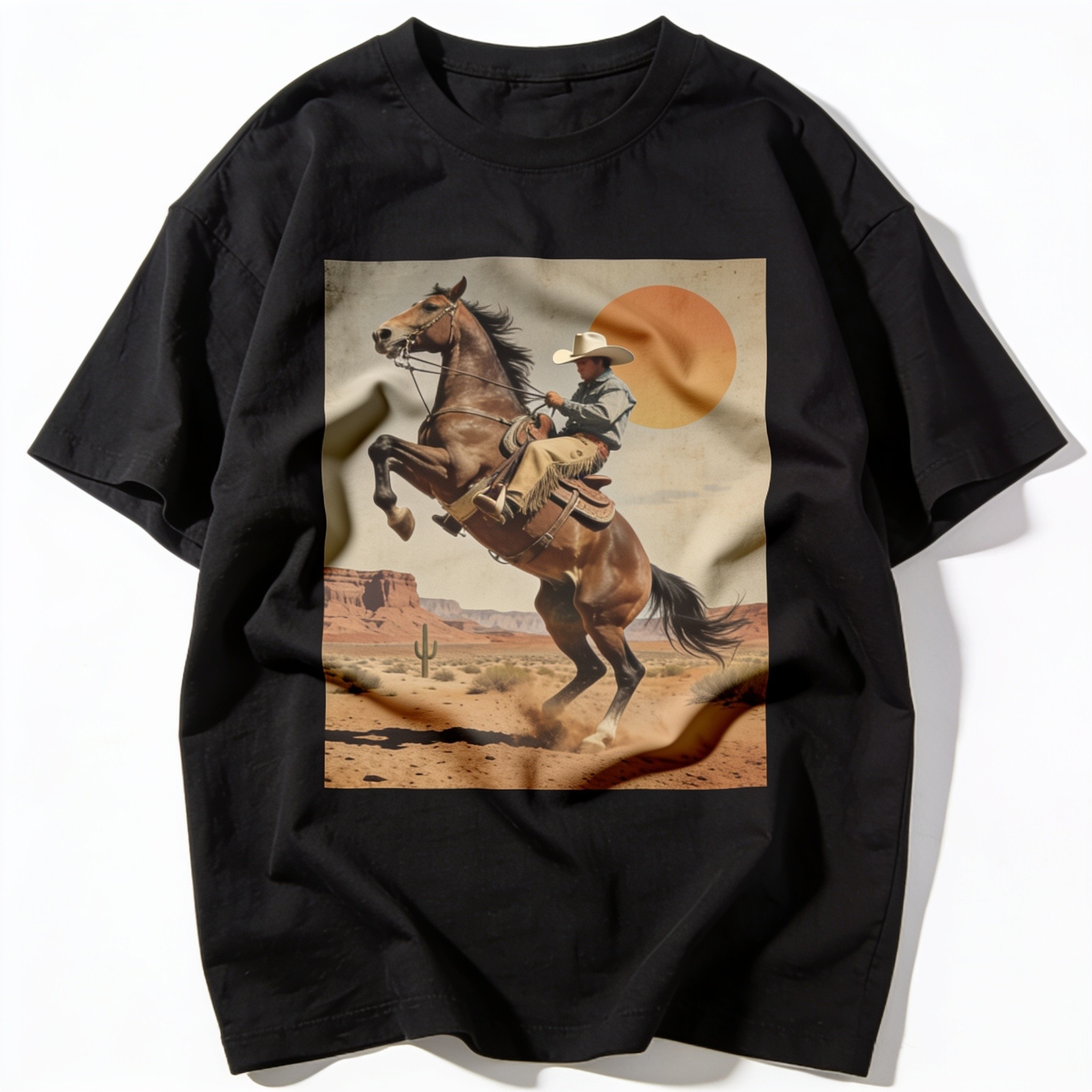 Ain't My First Rodeo Oversized Graphic Tee - Unisex 100% Combed Cotton Heavyweight