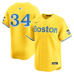 Men's Baseball team David Ortiz Gold City Connect Retired Player Jersey