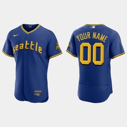 Baseball team 2023 City Connect Elite Custom Jersey 00 - Royal