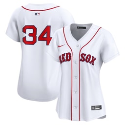 David Ortiz 34 Baseball team Women's Home Limited Player Jersey - White