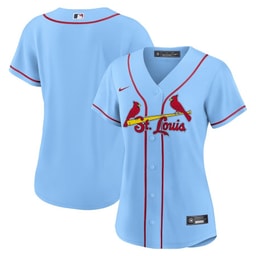 Baseball team Women's Alternate Jersey - Light Blue